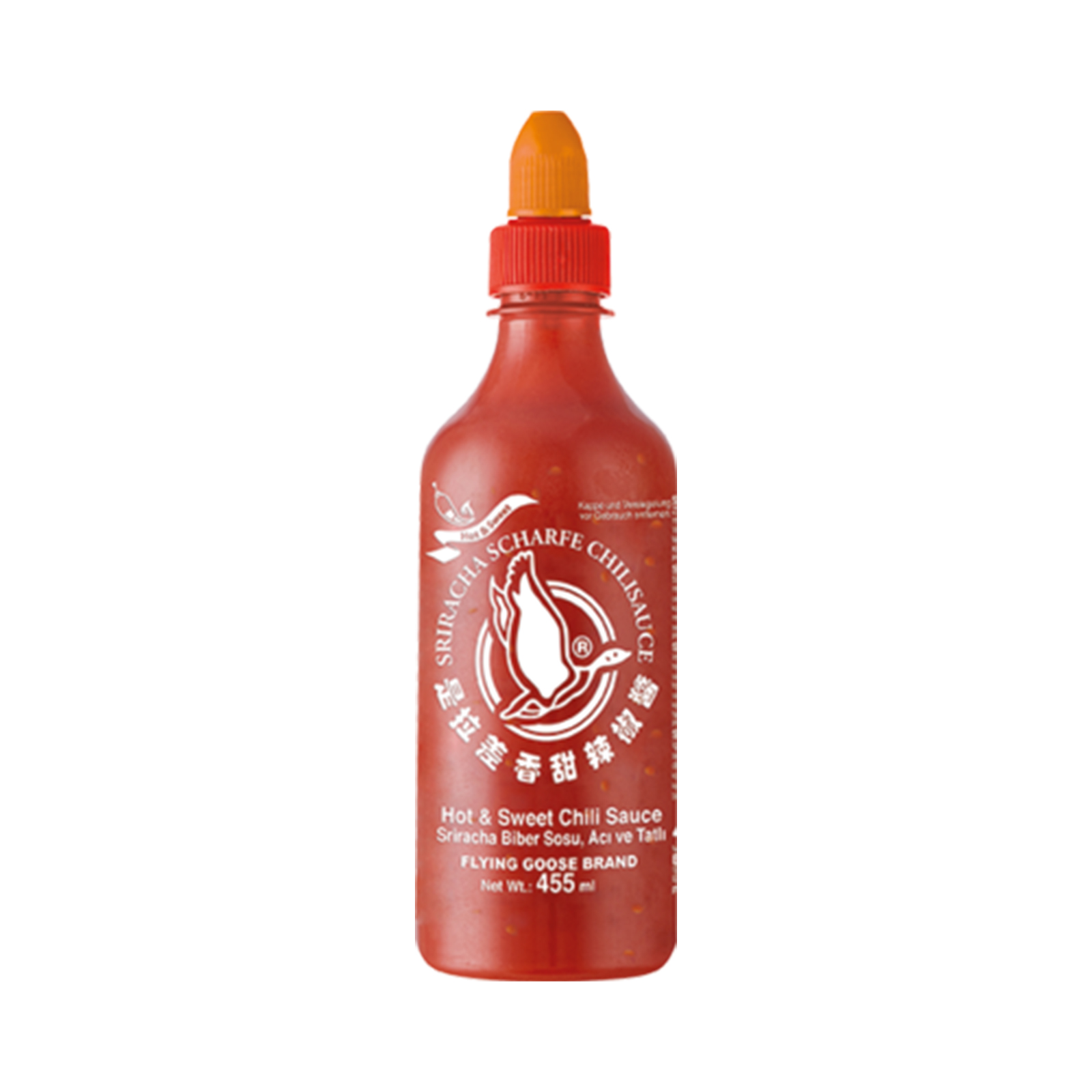 Chili Sauce Hot & Sweet, Sriracha  525gr/455ml