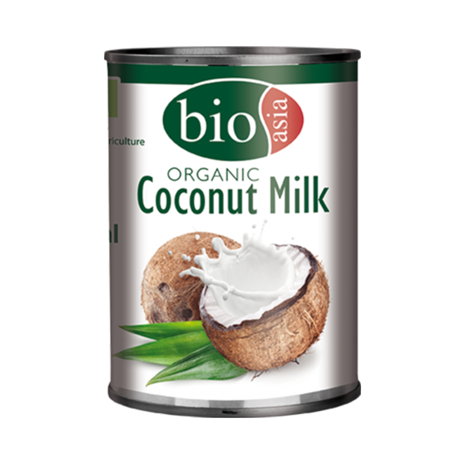 Coconut Milk 18% Fat, Organic  400gr/400ml