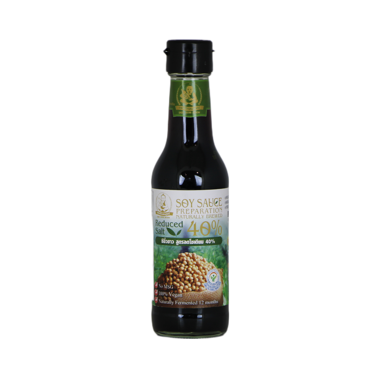 Soy Sauce 40% Less Sodium  250gr/250ml