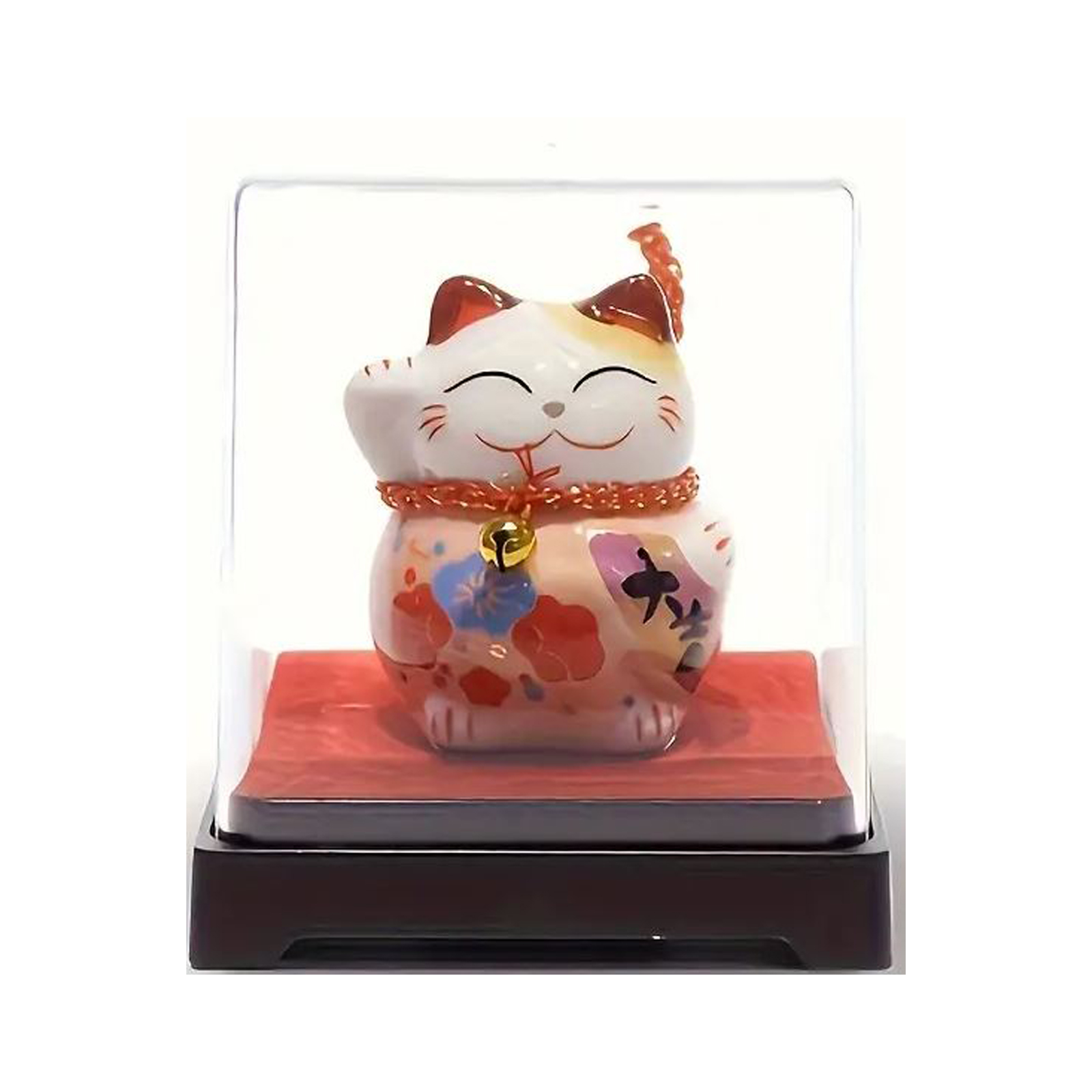 Lucky Cat In Box Pink  1pc