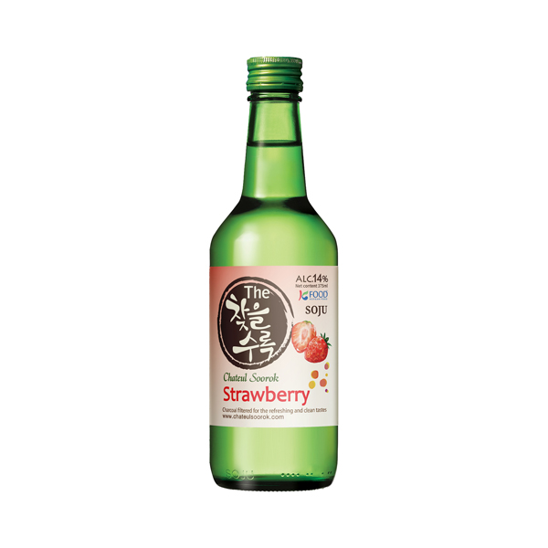 Soju Strawberry 14% 375gr/375ml