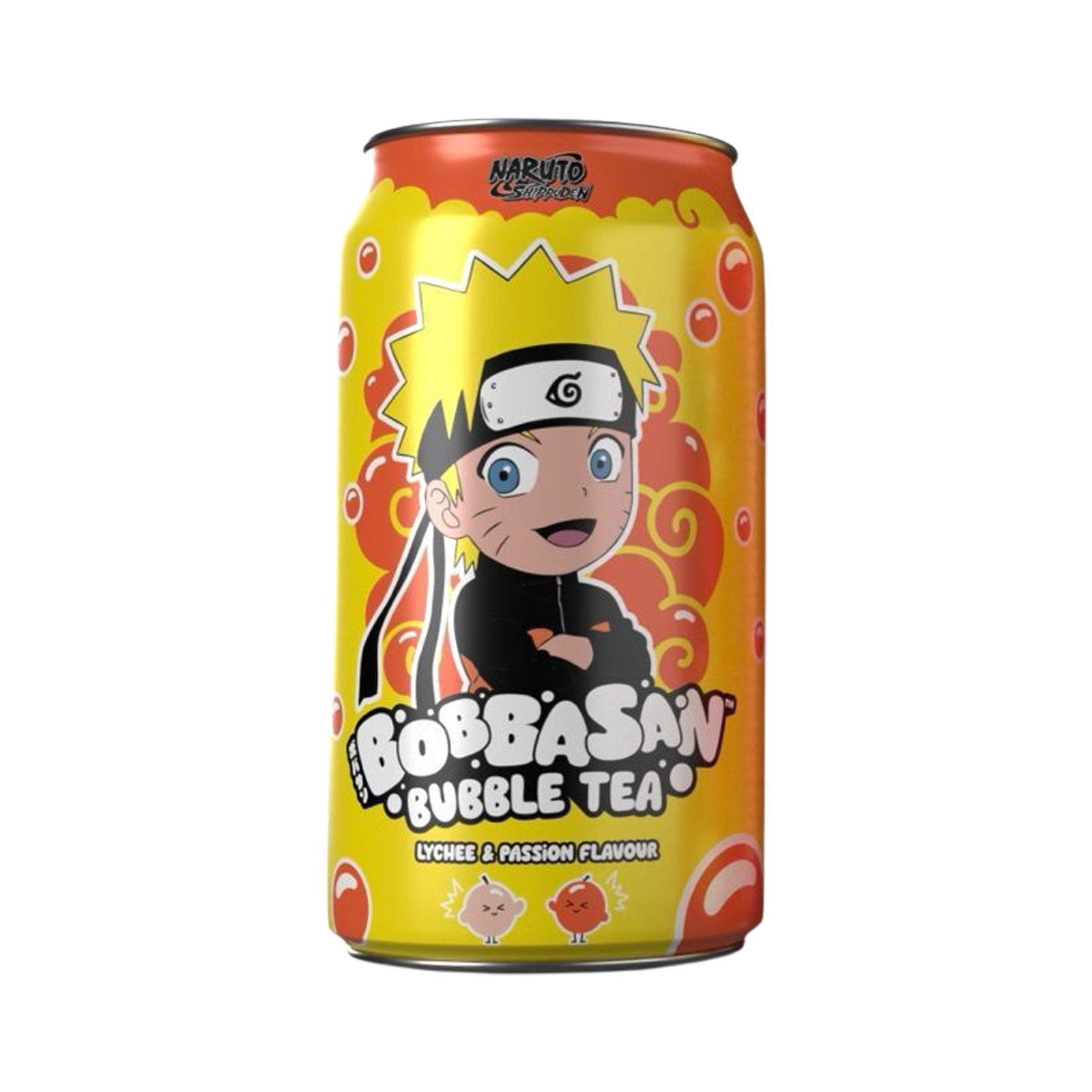 Bubble Tea Bobbasan Lychee & Passion Fruit Naruto  320gr/320ml