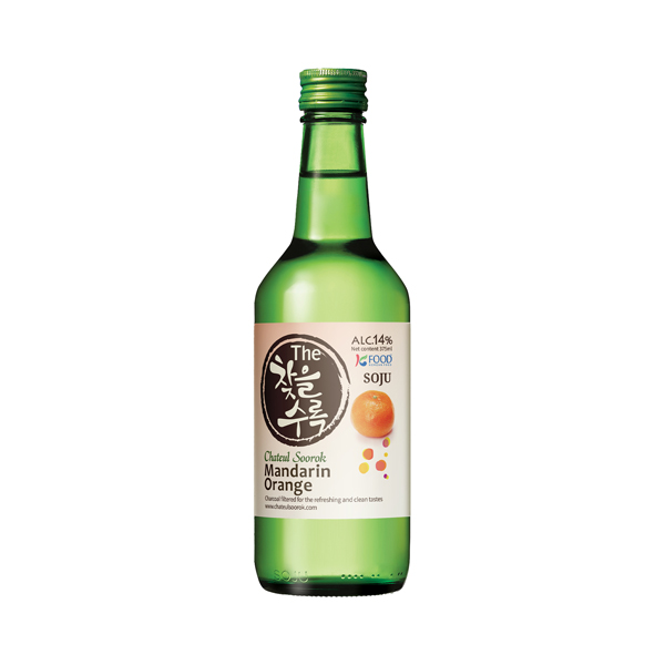 Soju Mandarin Orange 14% 375gr/375ml