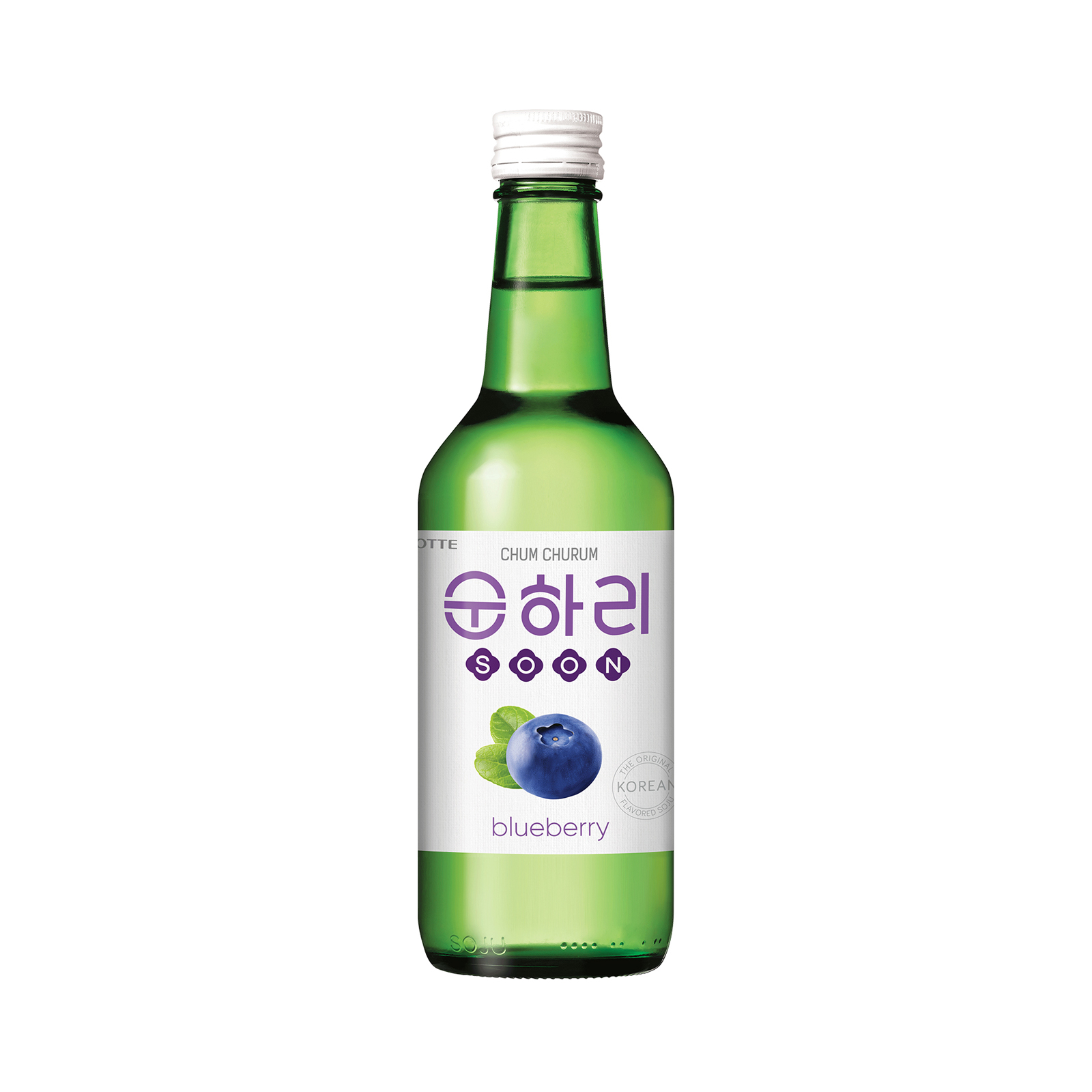 Soju Blueberry Flavour 12% Alc 350gr/350ml