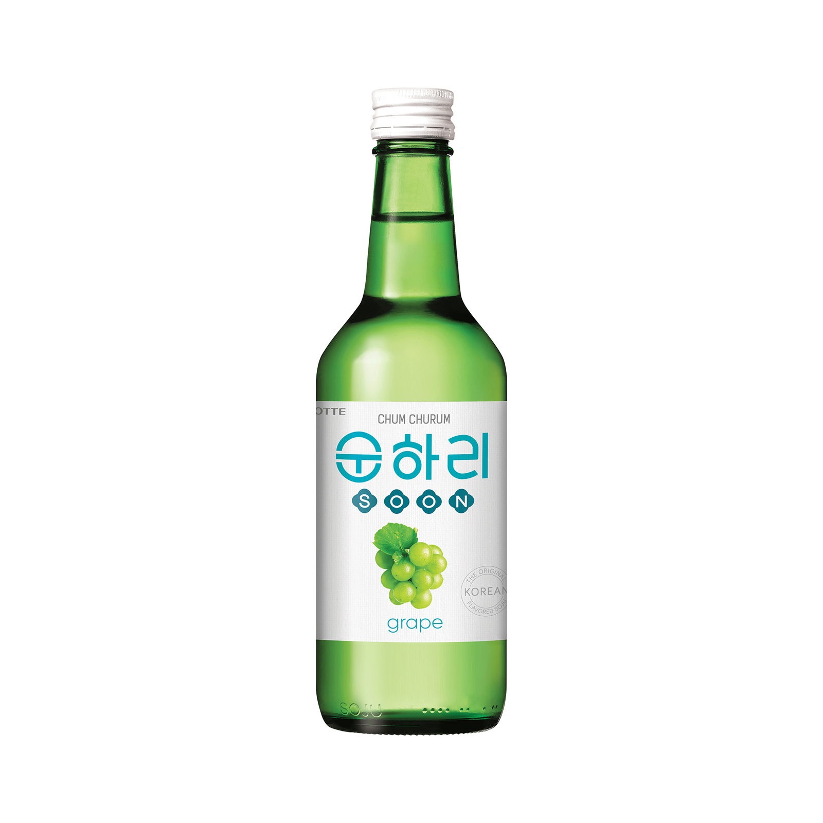 Soju Green Grape Flavour 12% Alc 350gr/350ml