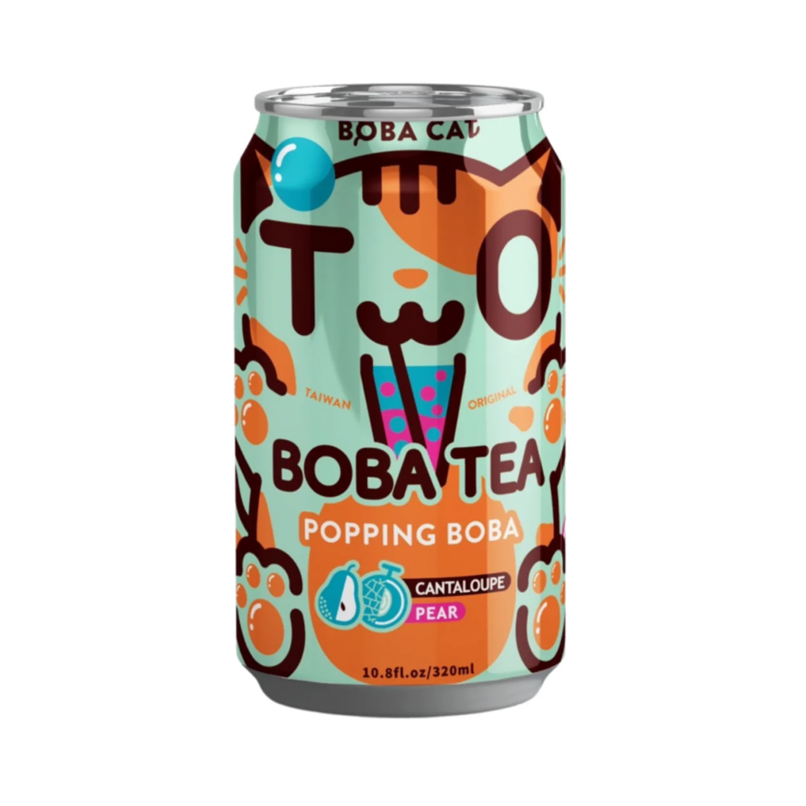 Popping Boba Bubble Tea Cantaloupe Pear  315gr/315ml