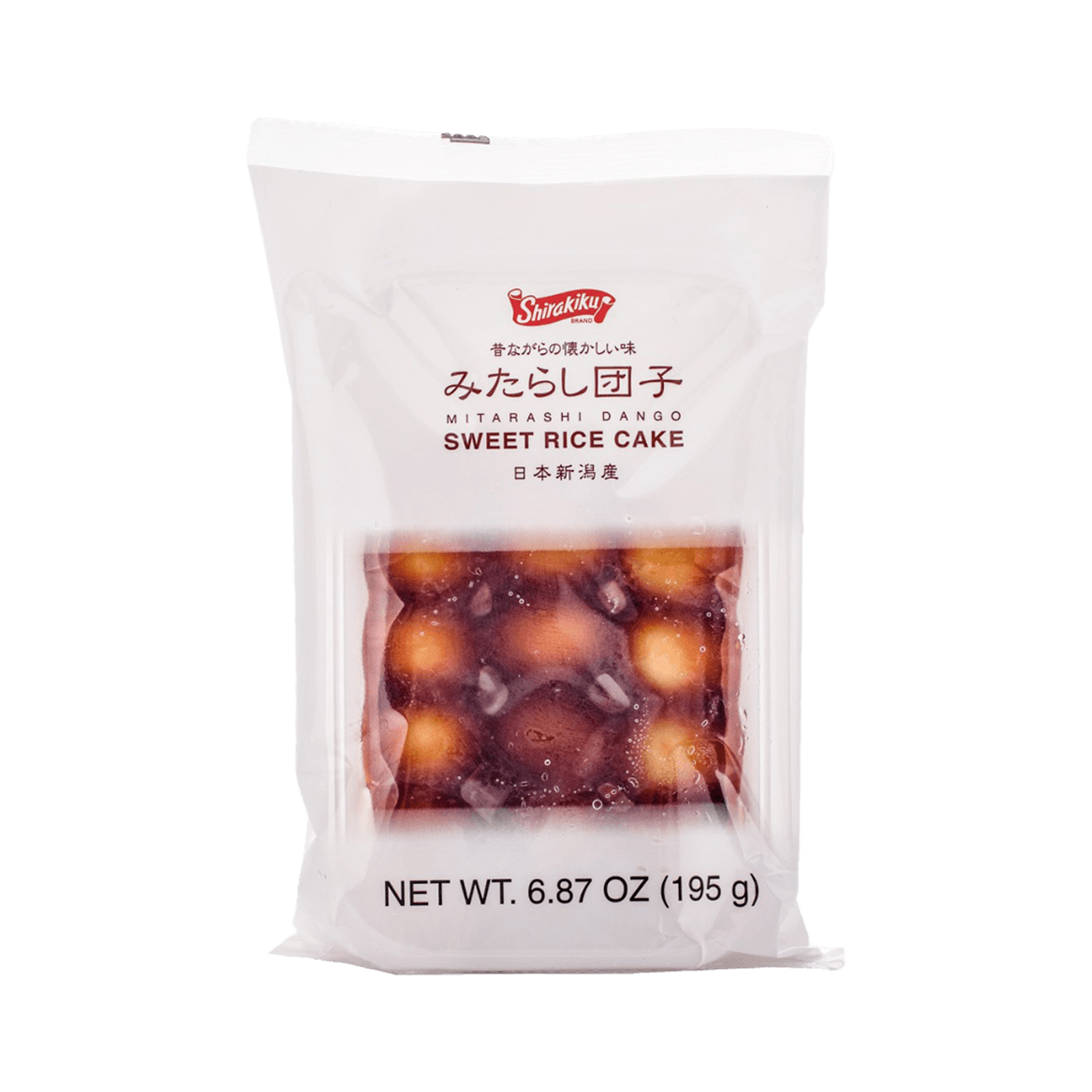 Sweet Rice Cake Mitarashi Dango  195gr