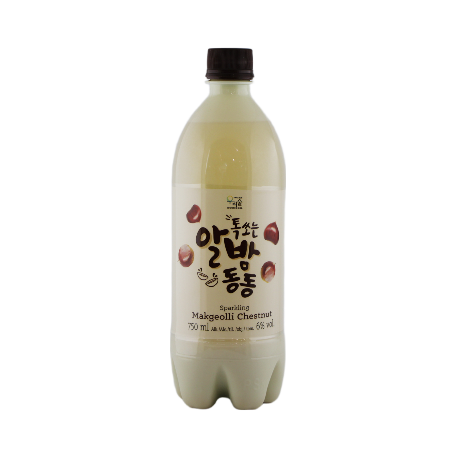 Makgeolli Sparkling Chestnut Alc 6% 750gr/750ml