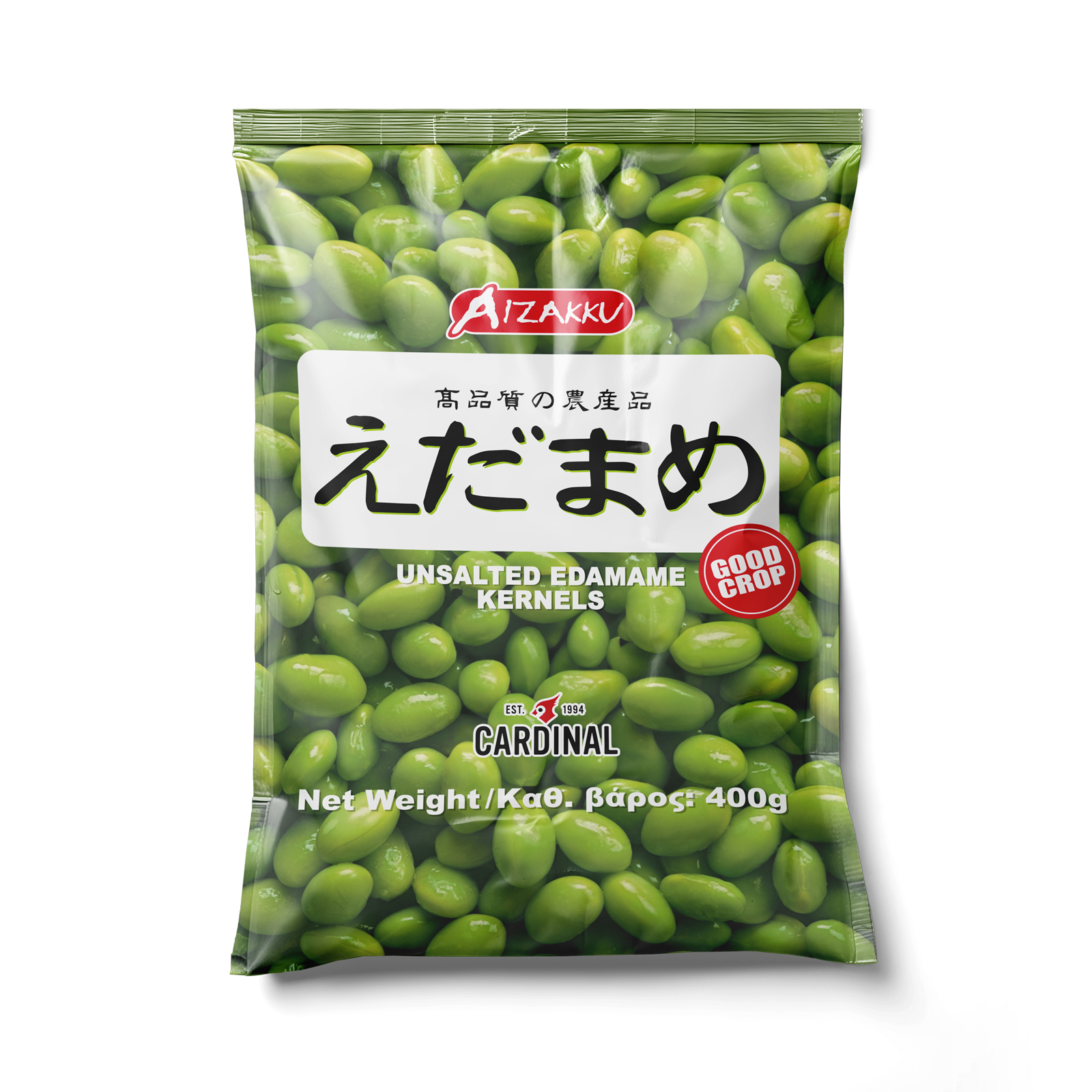 Edamame Kernels Unsalted   400gr