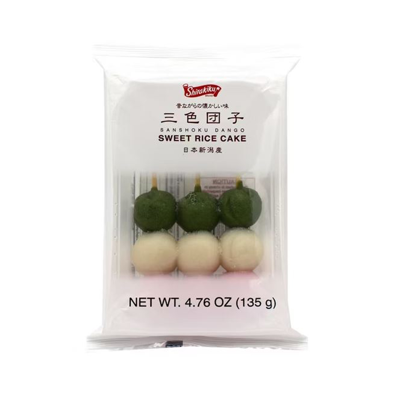 Sweet Rice Cake Sanshoku Dango  135gr