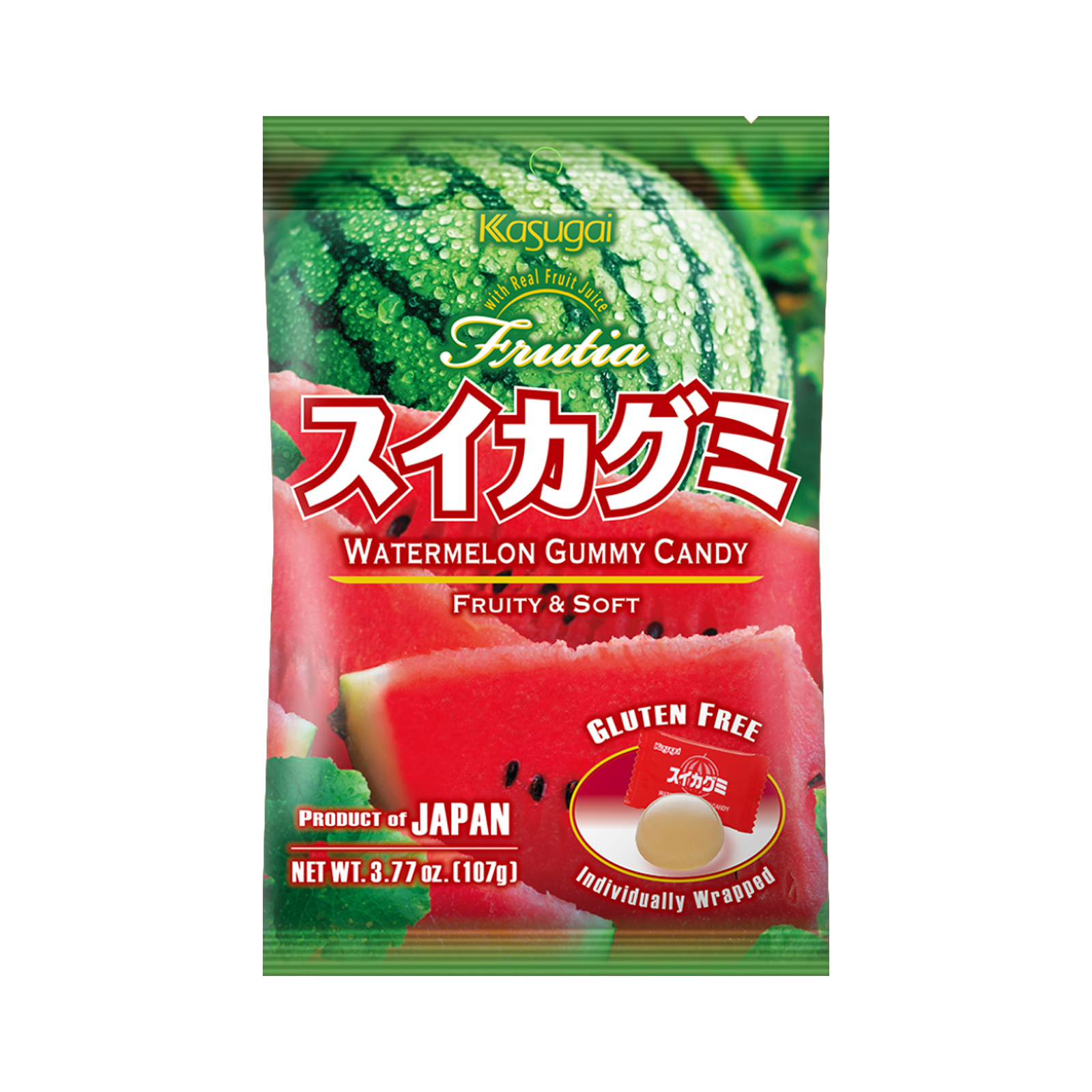 Frutia Gummy Candy Watermelon 107gr