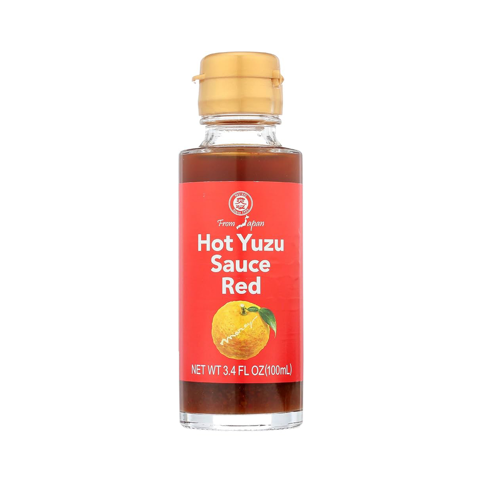 Yuzu Sauce Hot, Red  100gr/100ml