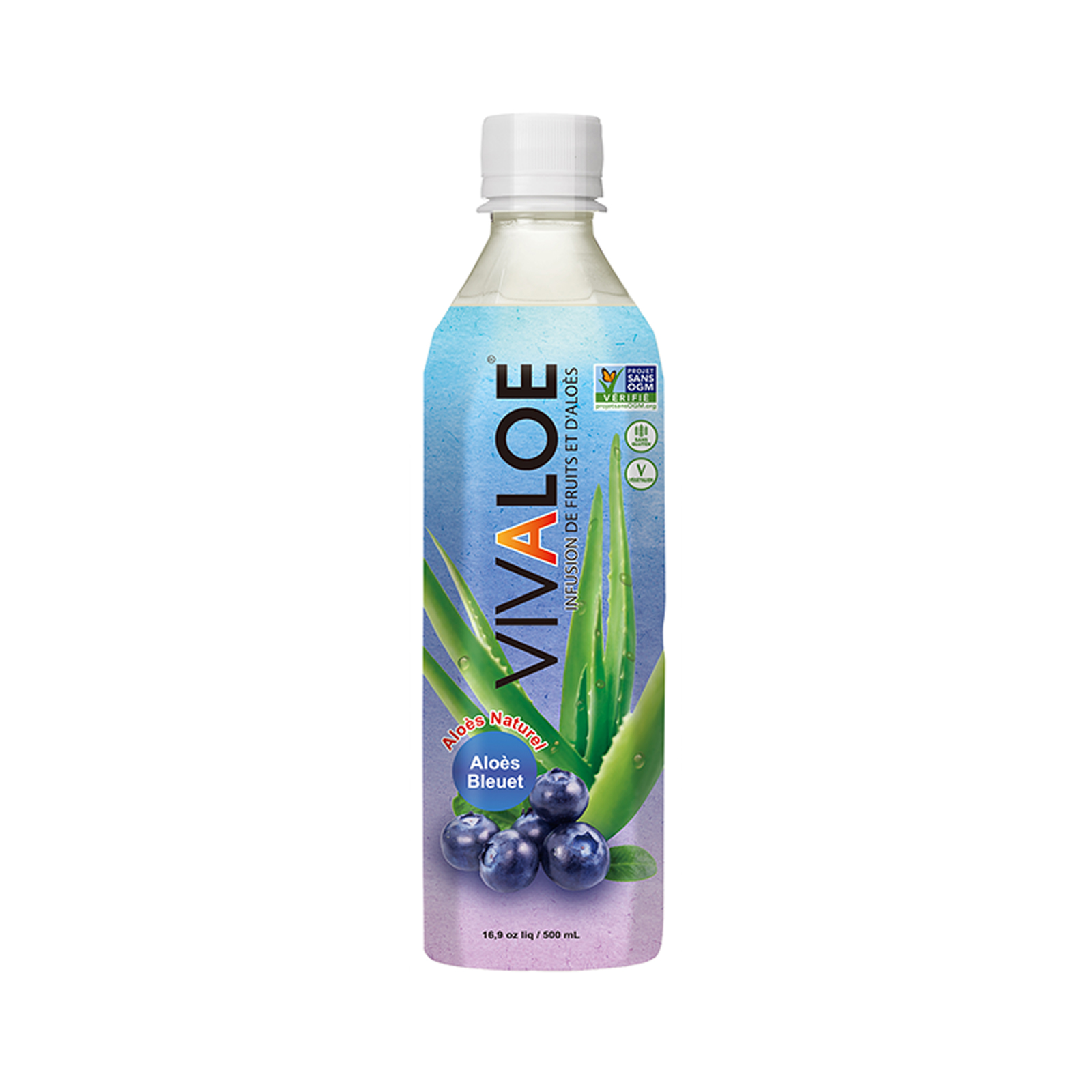 Aloe Vera Drink Blueberry Flavor  500gr/500ml