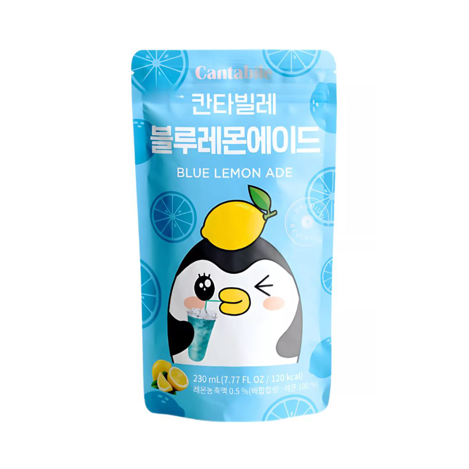 Ade Drink Blue Lemon Flavor  230gr/230ml