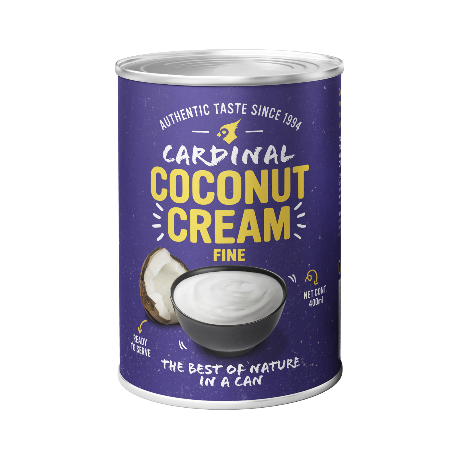 Coconut Cream 22-24% Fat, Fine  400gr/400ml