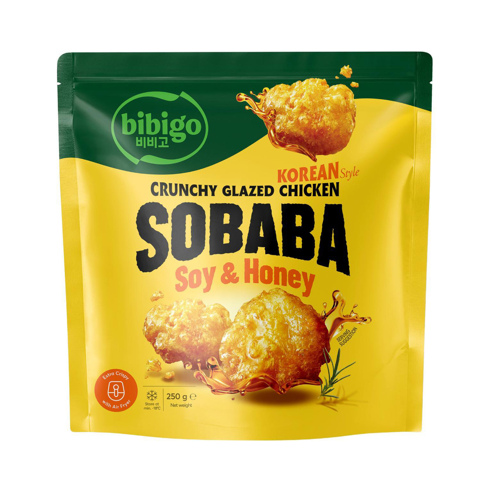 Glazed Chicken Sobaba Crunchy, Soy & Honey  250gr